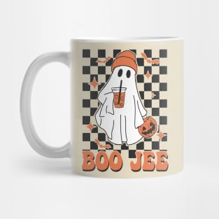 Spooky Season Cute Ghost Halloween Boujee Boo-Jee tee Mug